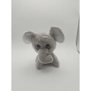 My Oli Small 6" Grey Plush Elephant Stuffed Animal Soft Toy Pretend Play